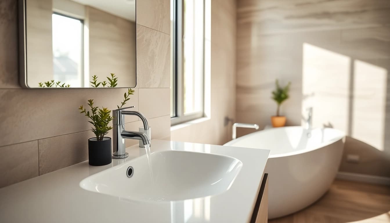 Engaging bathroom installation manchester showcasing modern design and elegant features.