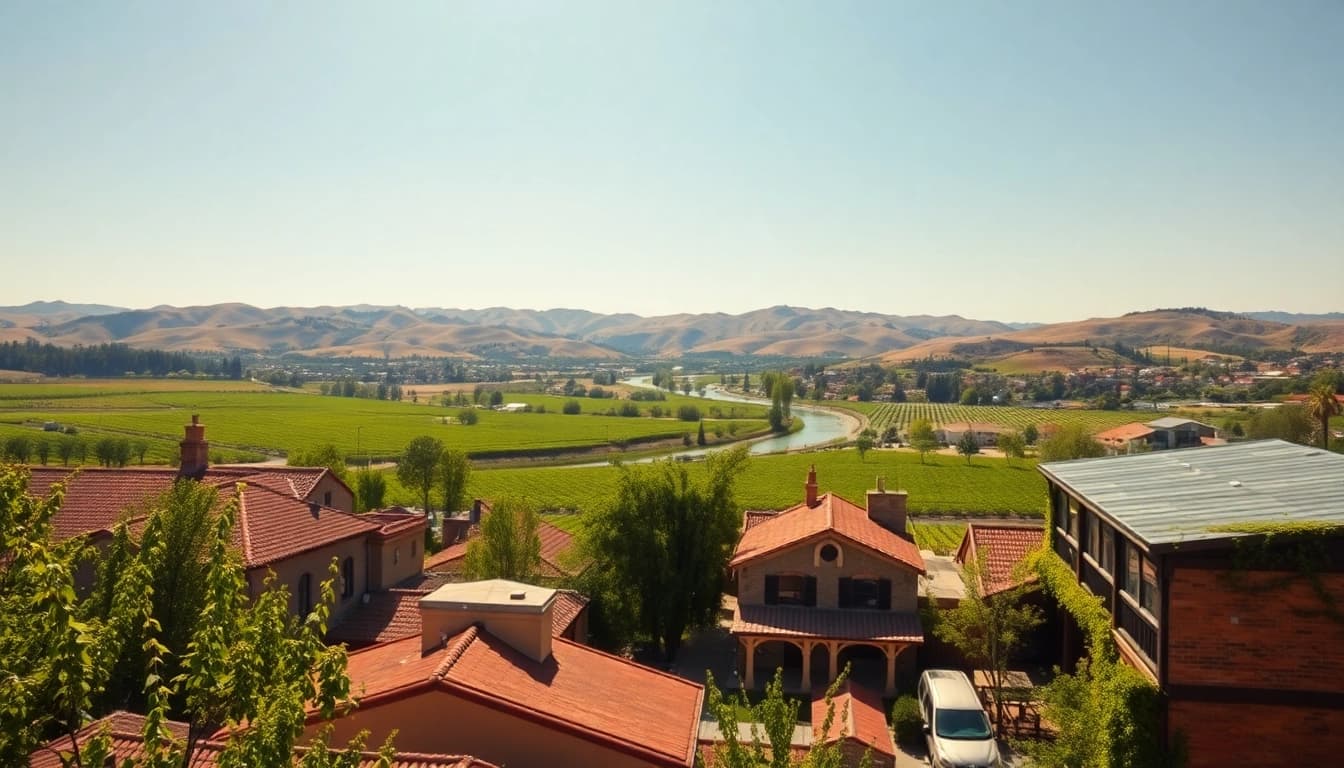Discovering where is clarksburg California with scenic landscapes and charming architecture.