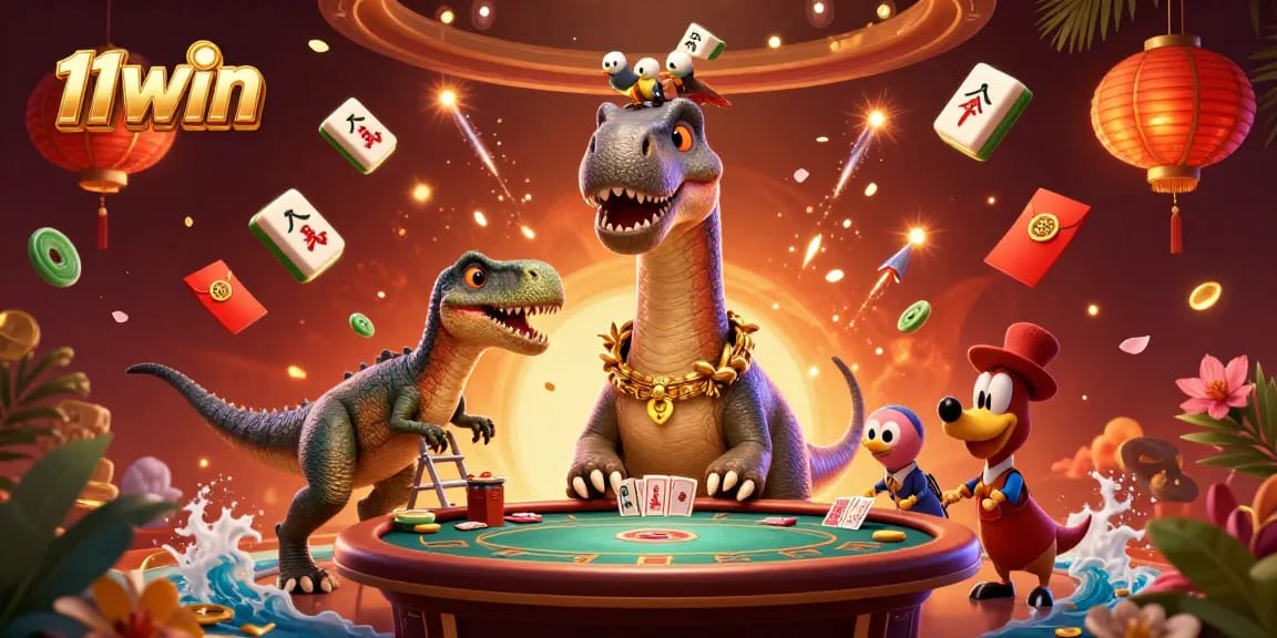 Experience 11WIN's thrilling casino adventures with vibrant characters and stunning visuals.