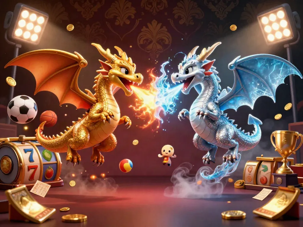 Engage with the fantastic world of YD88 featuring interactive dragons amidst dynamic slot game elements.
