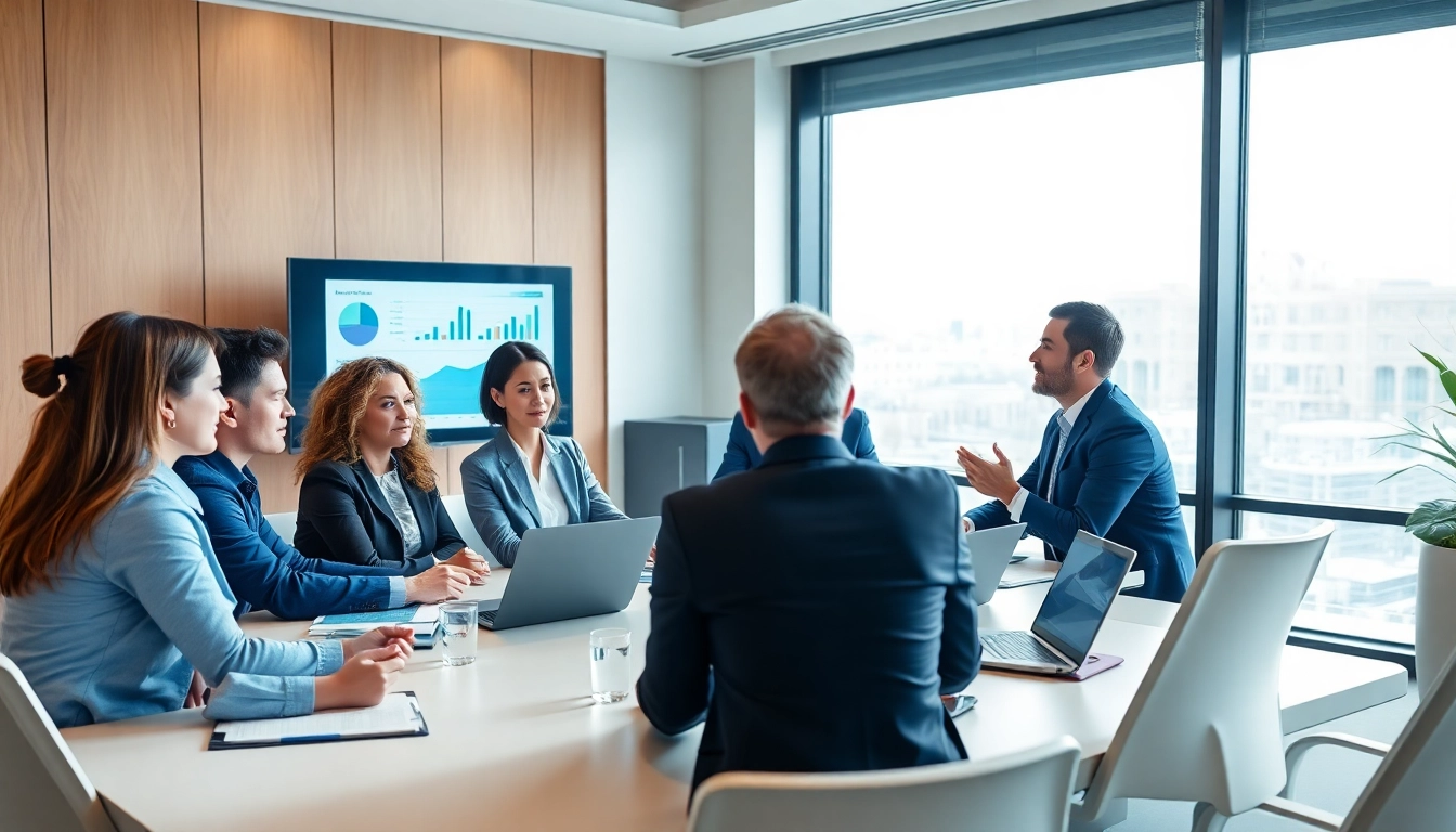 Visual representation of a business meeting on Acquisition Planning highlighting strategic discussions.