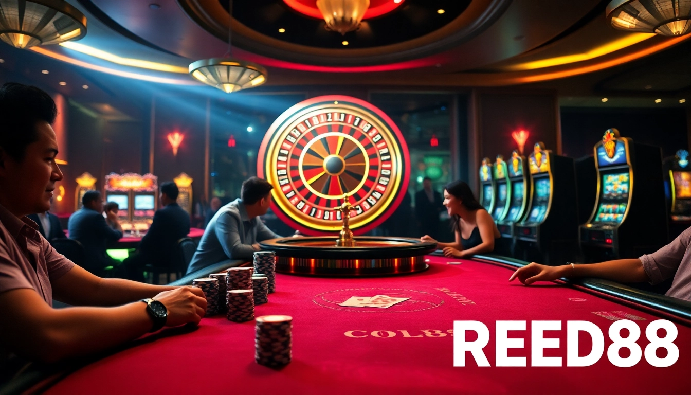 Experience vibrant gaming at https://red88.br.com/ with lively poker action and roulette excitement.