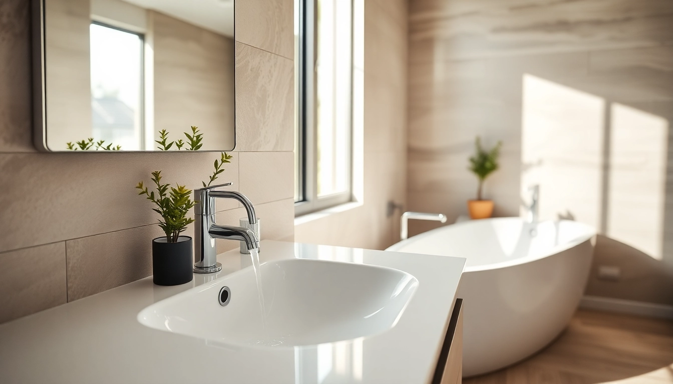 Engaging bathroom installation manchester showcasing modern design and elegant features.
