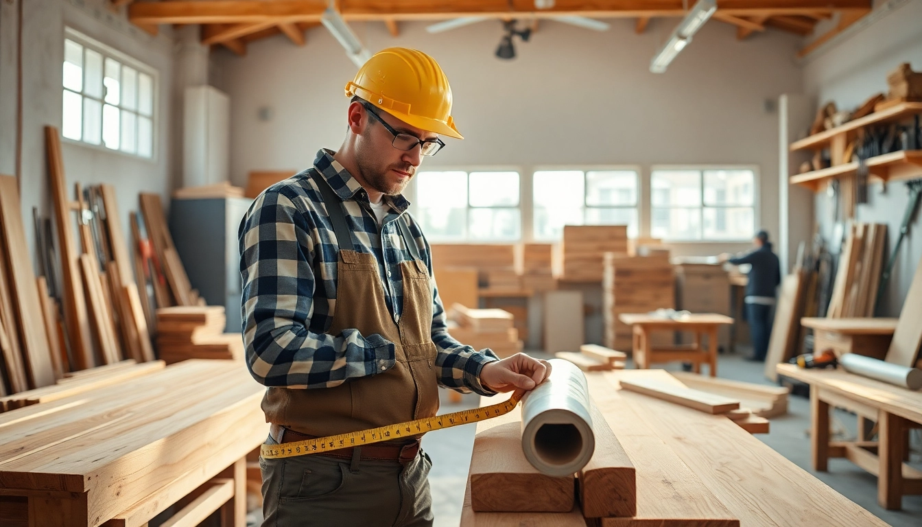 Mastering carpentry apprenticeship techniques in a bright, organized workshop.