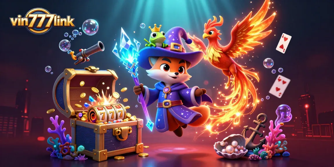 Win big at vin777link with vibrant slots, treasures, and magical characters!