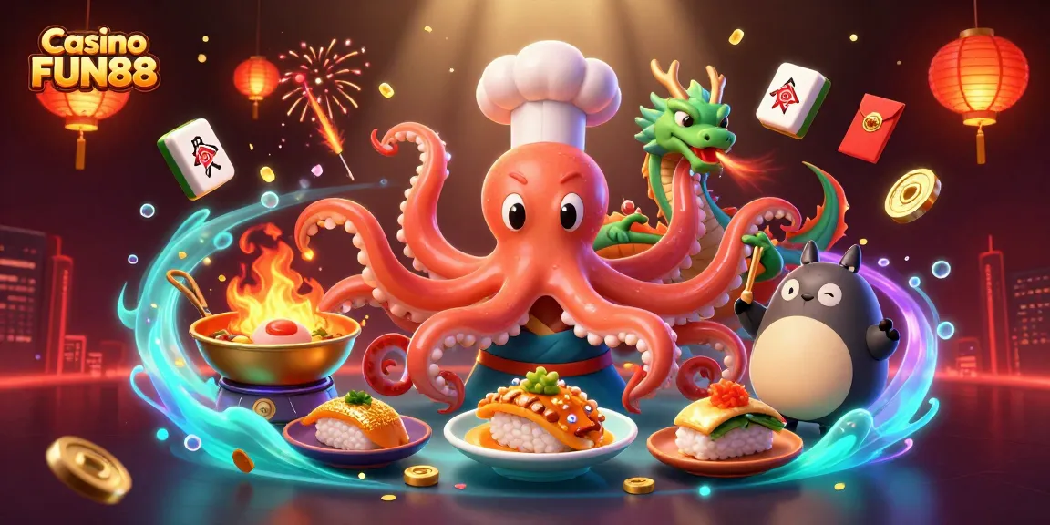 Engage in thrilling gameplay at Casino FUN88 with vibrant characters and rich casino elements.