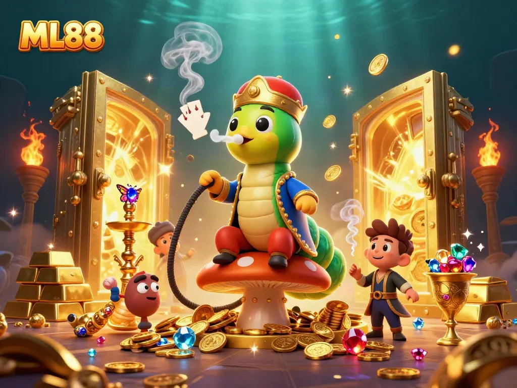 Experience thrilling gameplay at ML88 with a vibrant gaming scene showcasing unique underwater adventures and casino excitement.
