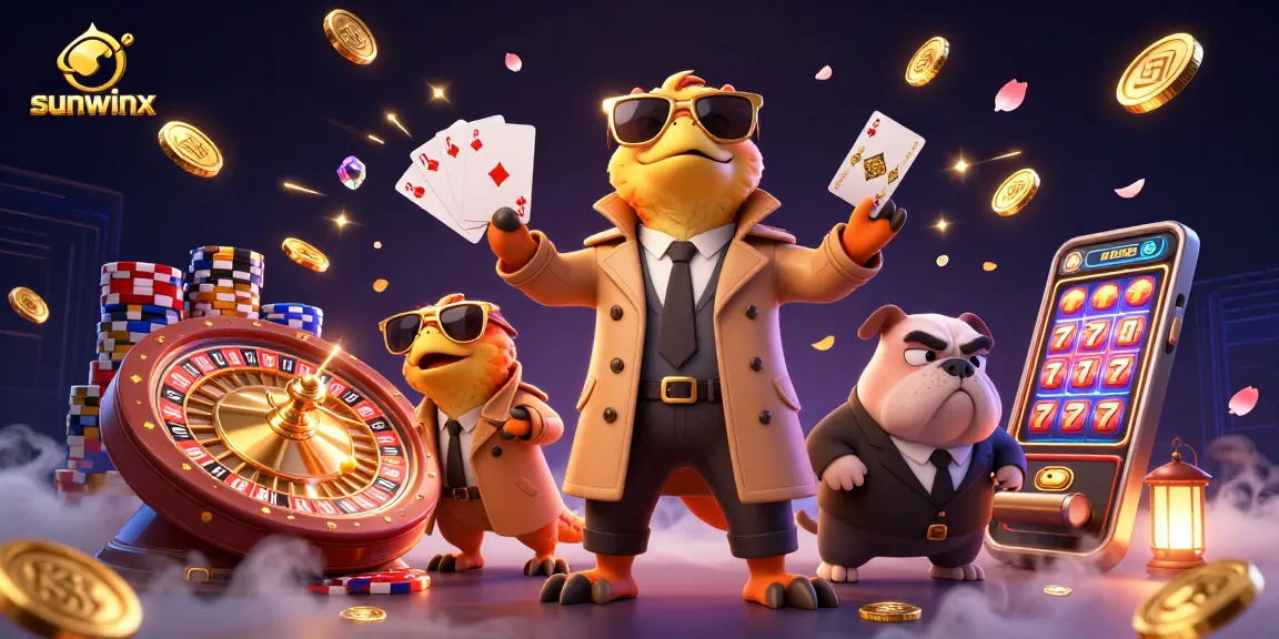 Engage with sunwinx at an exciting casino VIP lounge, where playful raptors entertain under sparkling lights.