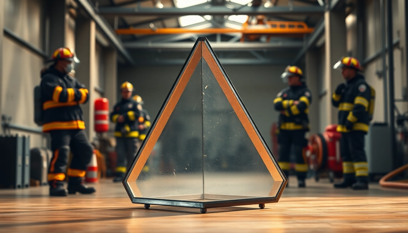 Understanding the fire tetrahedron with a firefighter training exercise demonstrating safety techniques.