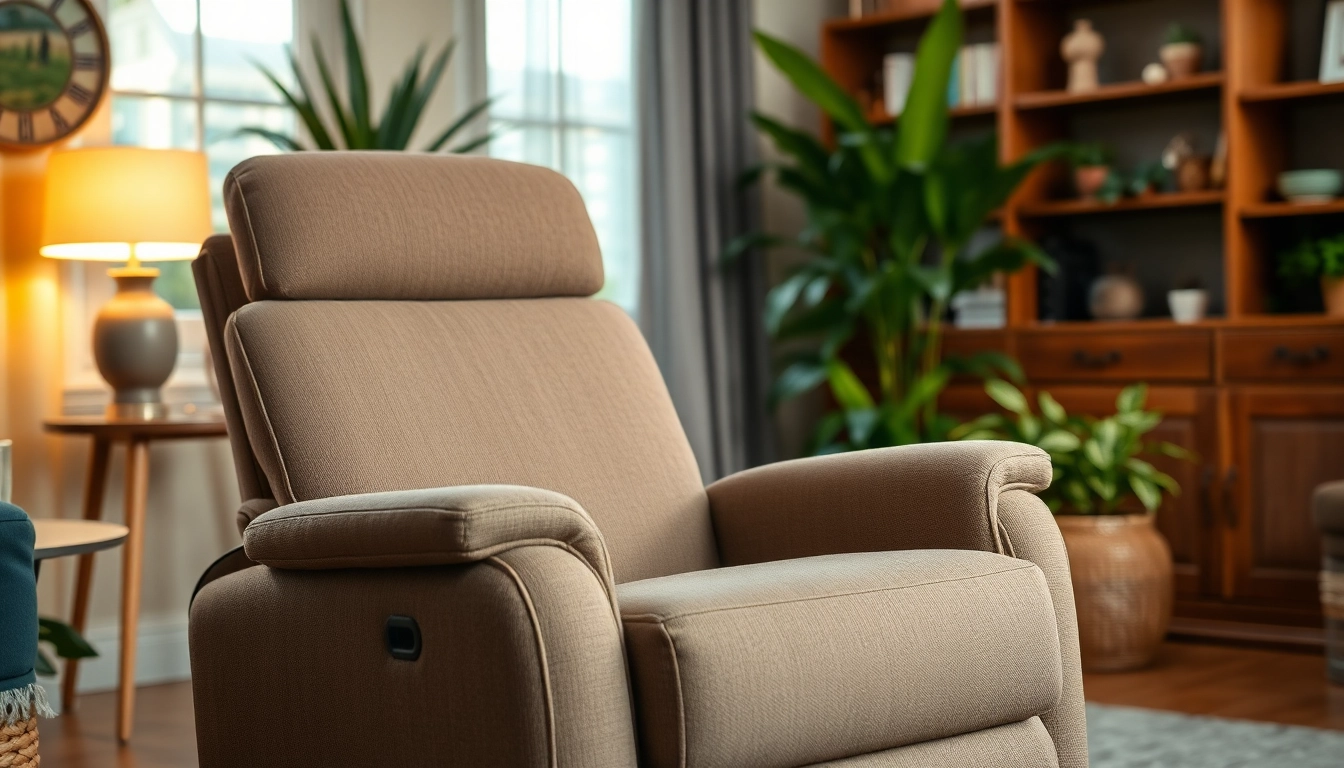 Relax and recline in a stylish recliner with lift, featuring plush upholstery and cozy design.