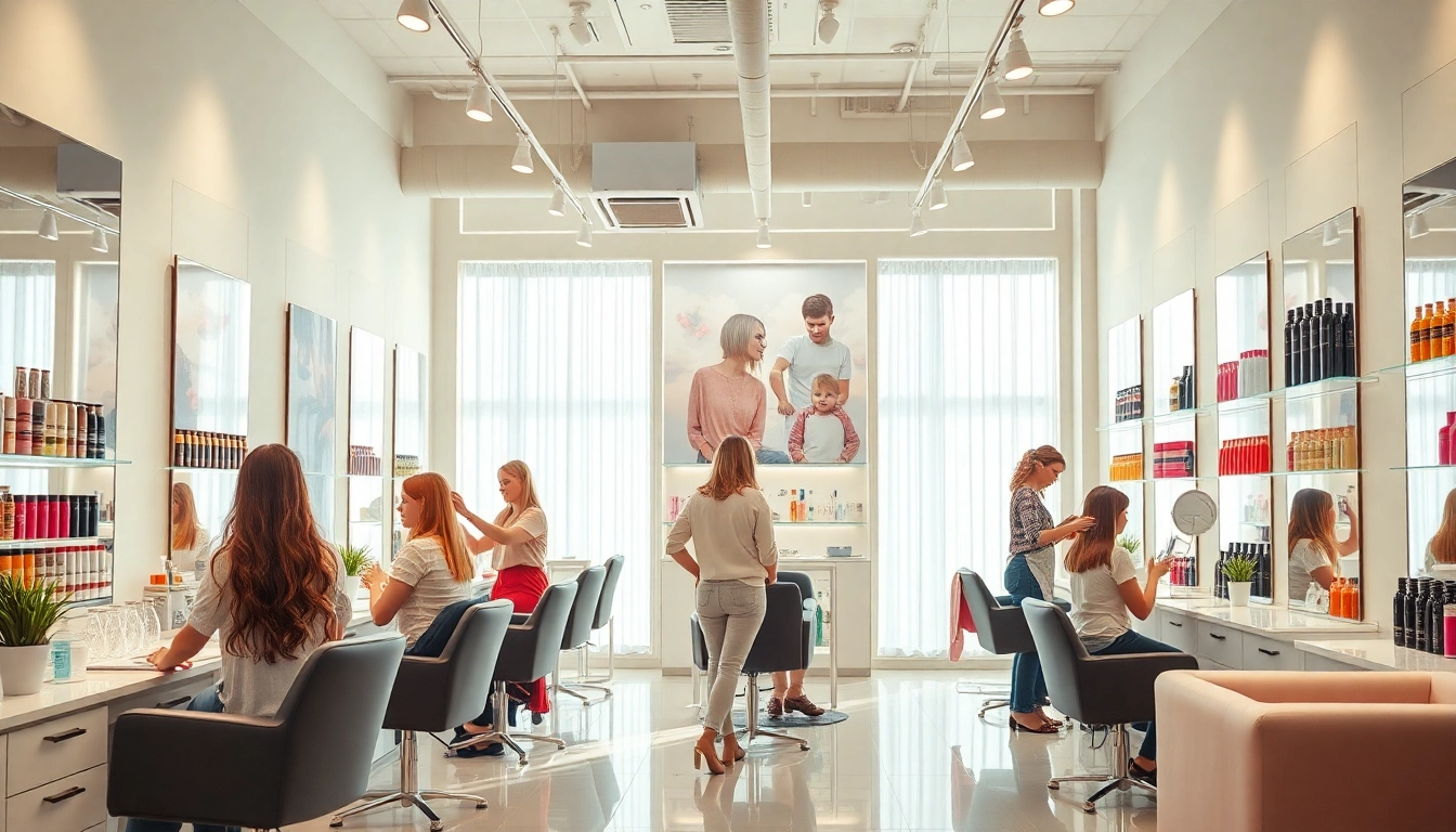 Experience top rated hair salons with stylish interiors and vibrant atmospheres.