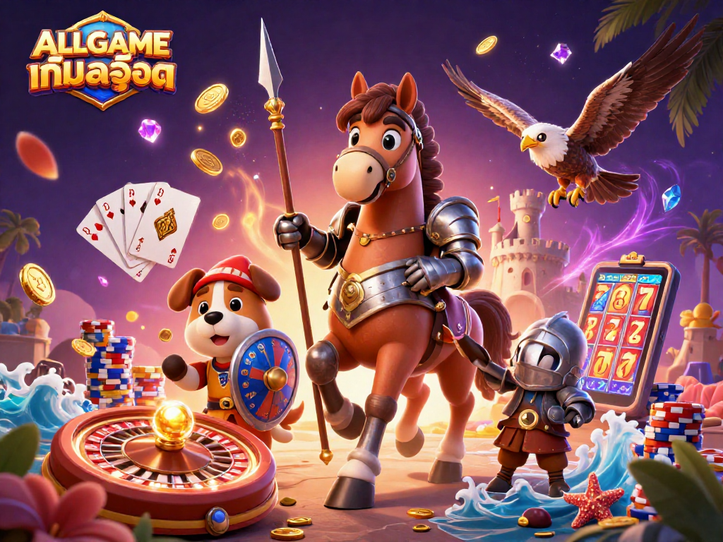สัมผัสประสบการณ์ ALLGAME เกมสล็อต ที่เต็มไปด้วยความสนุกและโอกาสชนะ!