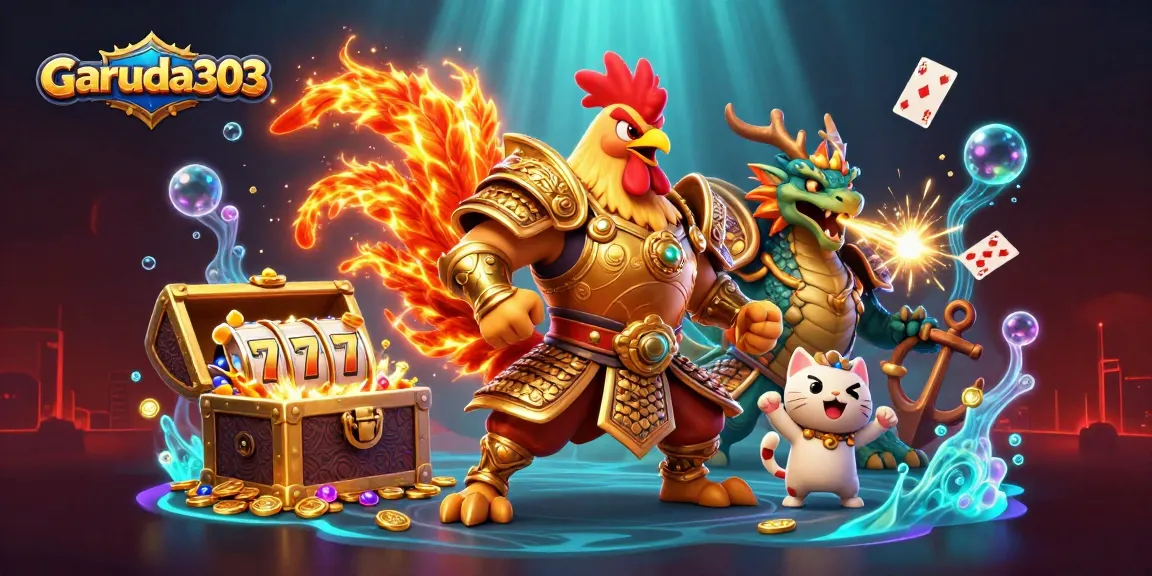 garuda303 transforms your betting experience with thrilling casino elements and vibrant characters.