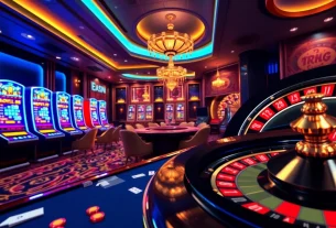 Experience the thrill of the best crypto casinos with vibrant gaming action and sleek designs.