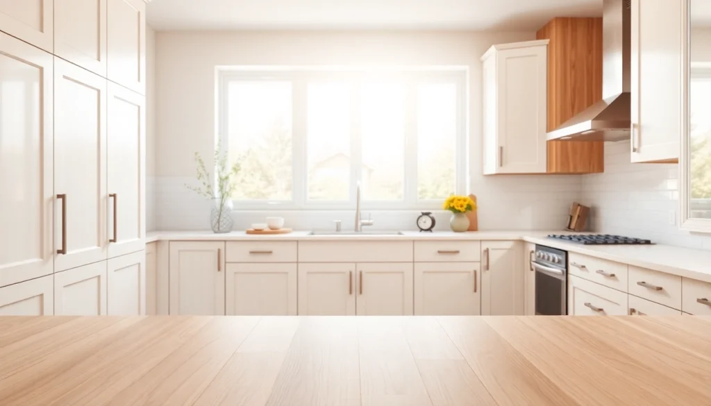 Cabinet Refacing Largo FL showcases a stunning kitchen transformation with sleek, modern cabinets.