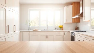 Cabinet Refacing Largo FL showcases a stunning kitchen transformation with sleek, modern cabinets.